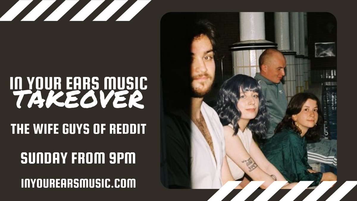 InYourEarsMusic's tweet photo. There's 2 takeovers this Sunday!!!
From 7pm we have
@SingaUnsigned
Then from 9pm we have
@thewifeguys
Tune in at https://t.co/duWQia0XlT
The Community radio station for artists and Fans to come together and share #NewMusic! https://t.co/yQ5r5jRY6i