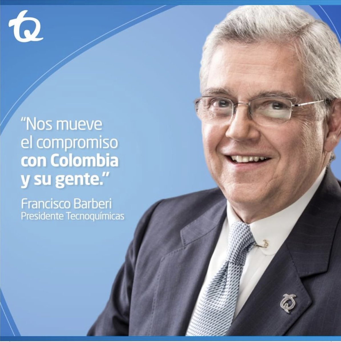 Merecido reconocimiento a Francisco José Barberi otorgado por la ANDI - Orden al Mérito Empresarial “José Gutiérrez Gómez”. Un empresario y un ser humano excepcional.