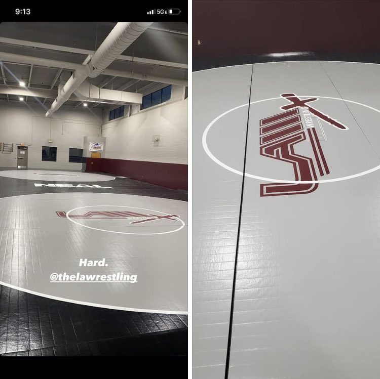LAW WRESTLING CLUB on Twitter "Look who got new mats. Who wants to