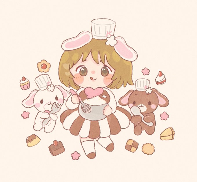 「茶髪 カップケーキ」のTwitter画像/イラスト(古い順)