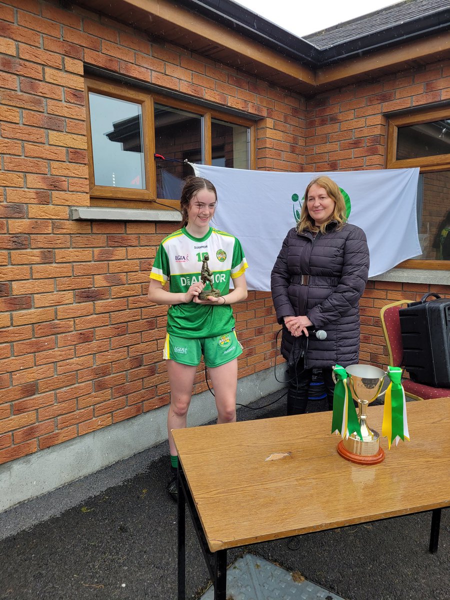 A massive well done to our U14s U14B Champions 2021 Congratulations to Una O'Brien Player of the Match