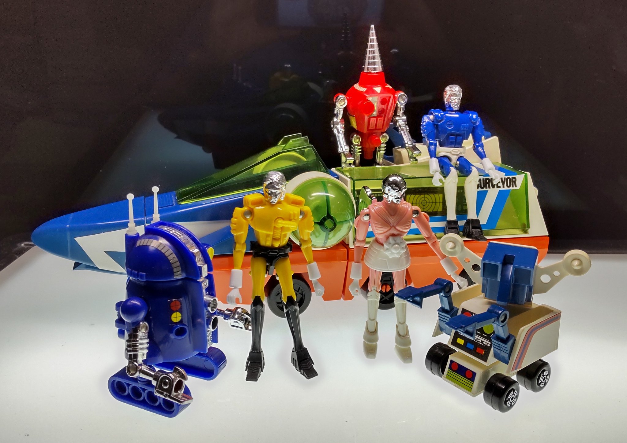 玩具店倉庫保管品】 タカラ ミクロマン サーベイヤー2 玩具店倉庫保管