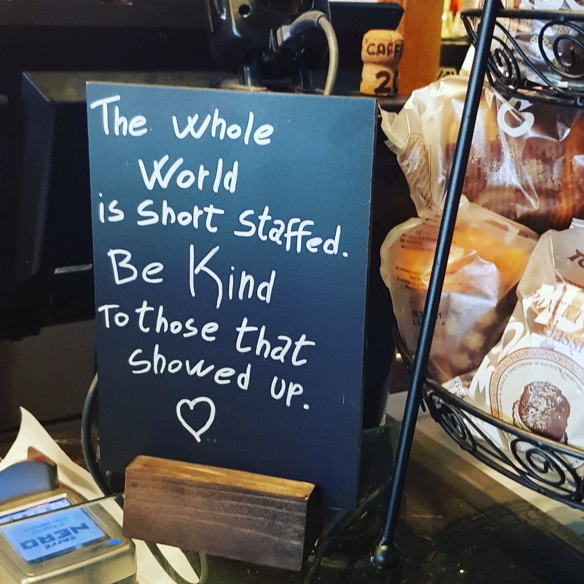 tomdonaldshow's tweet photo. I've been saying this for a while but #cafenero summed it up perfectly here and besides, agitating a problem doesn't solve the problem. #collabarate #problemsolving #coffeetime #smile #whytherush https://t.co/Aa0oFBfSkK