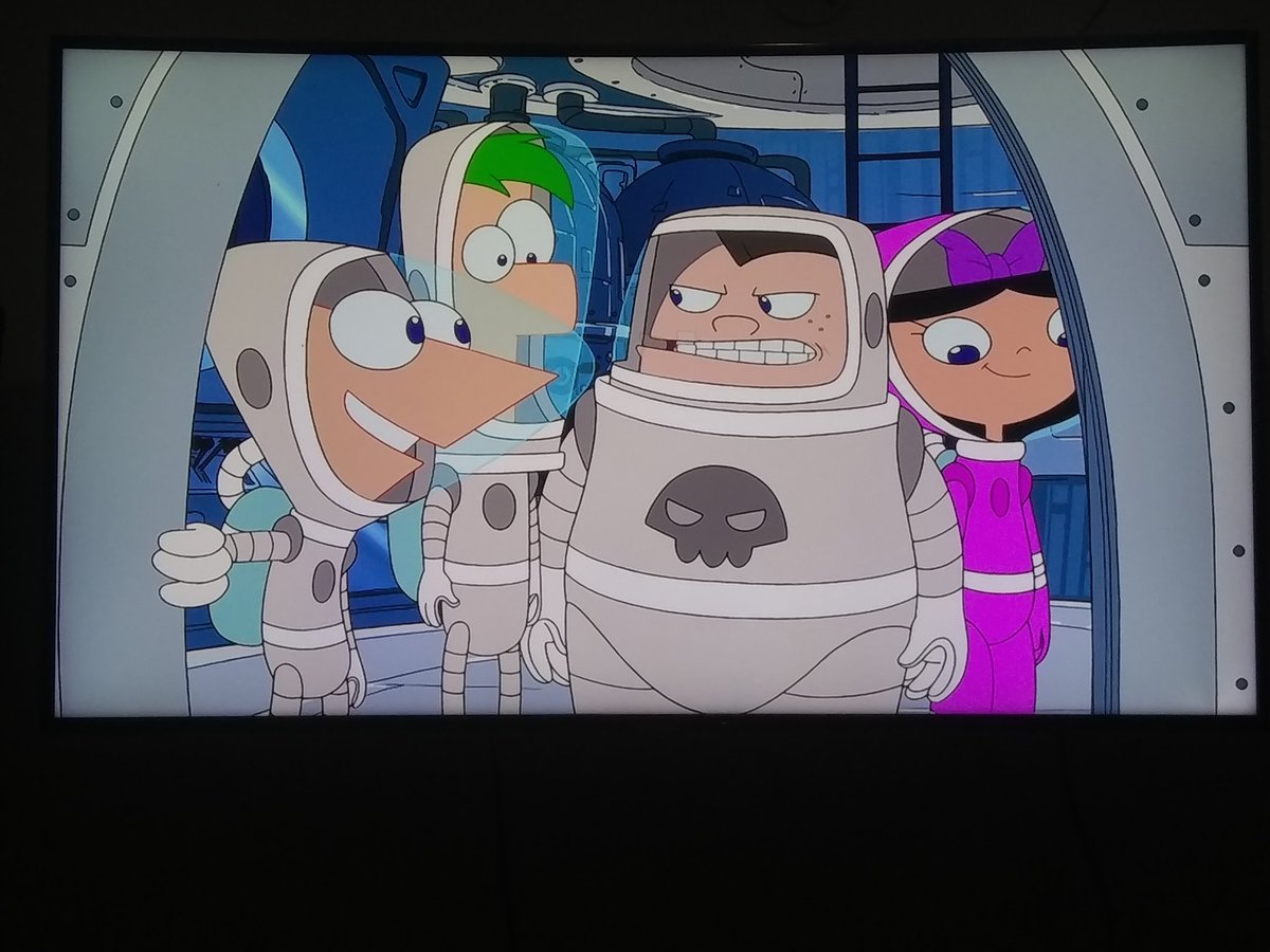 Camelo2017's tweet photo. ¿Recuerdan este episodio de la 3ª Temporada?
#PhineasYFerb @nemoaponte #MarcoPortillo #ChristineByrd @H_iretadealba #RodrigoGutierrez #PauGarcíaCasillas #DisneyPlus #DisneyChannel https://t.co/4H5r0afkfK