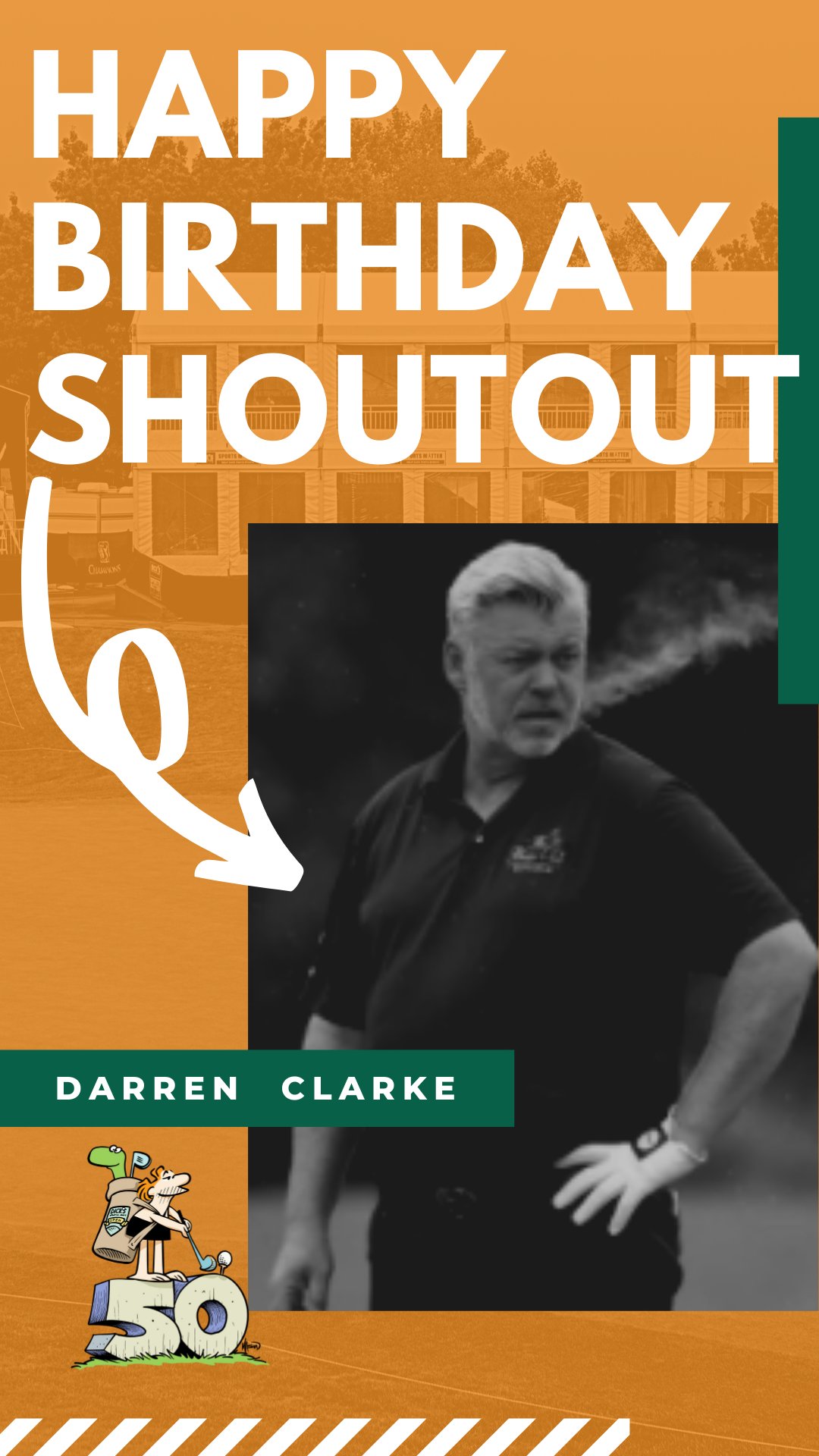 Happy Birthday to Darren Clarke! 