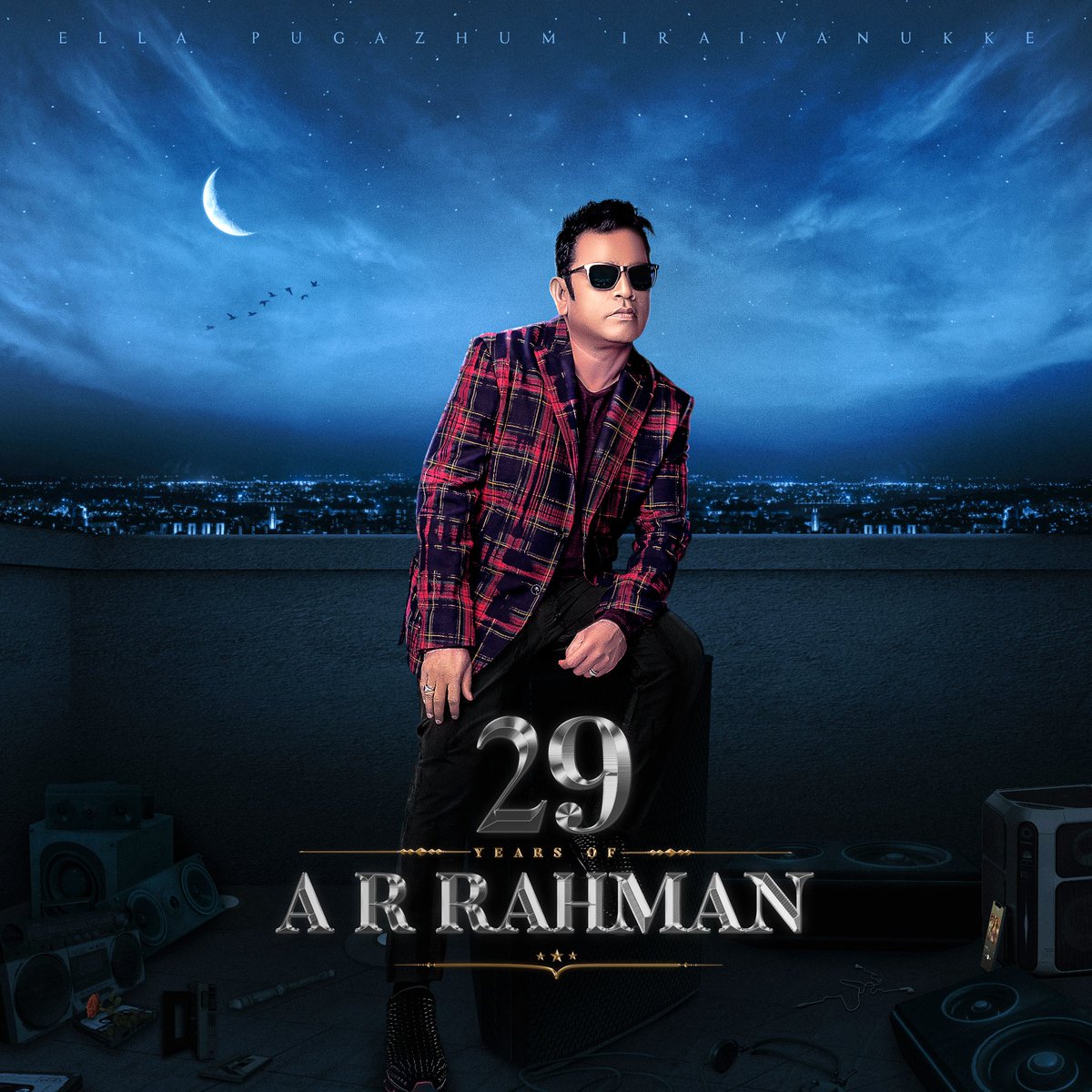 Here's a nice common DP for #29YearsOfARRahman celebration.

<a href="/arrahman/">A.R.Rahman</a> #ARRahman