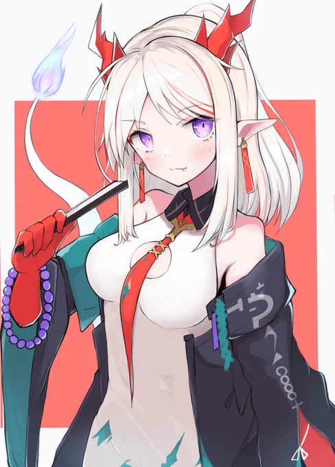 #アークナイツ 
シーだと思った?残念、お姉ちゃんだ! 