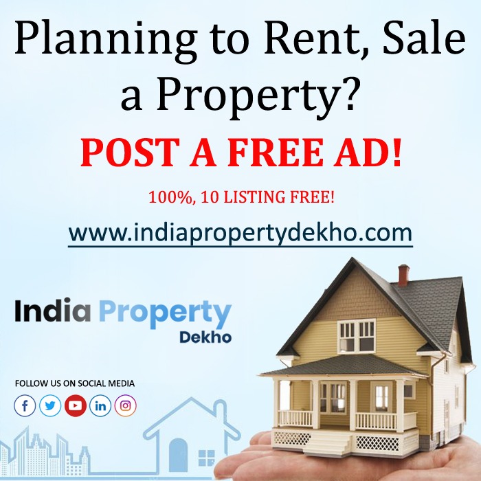 Planning to Rent Sale a Property ?
Post free property ad on indiapropertydekho.com 
#freeproperty #freepropertylisting #mumbai   #indiapropertydekho #toppropertylisting #generateleads #propertyportals #freead #gurgaon #ncr #noidacity  #maharastra #pune #banglore #haidrabad