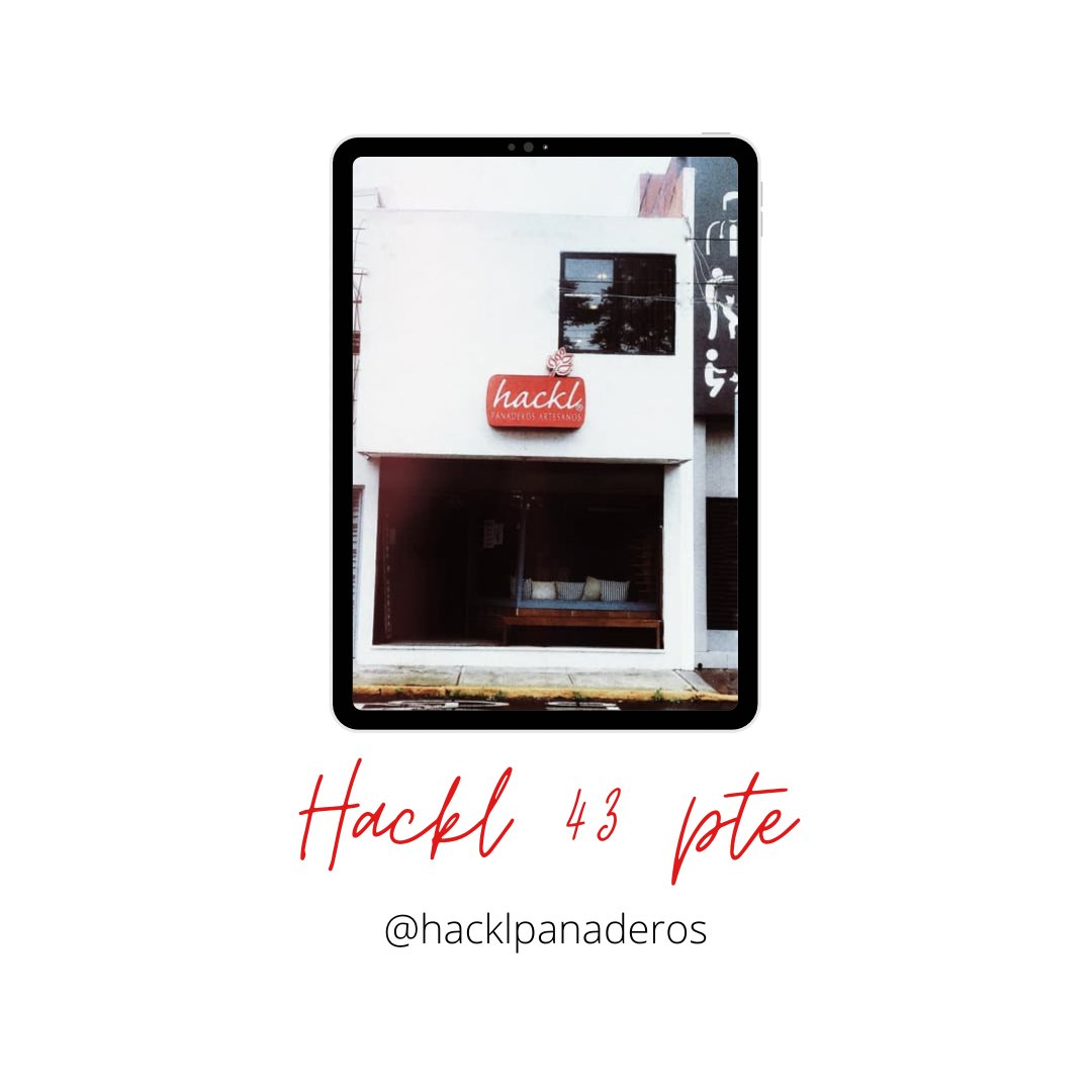 HacklPanaderos's tweet photo. Ya nos visitaron hoy en sucursal 43 pte? #hacklpanaderos #hackl #hacklpanaderosartesanos #hackl43pte https://t.co/QAVTnd4tpG