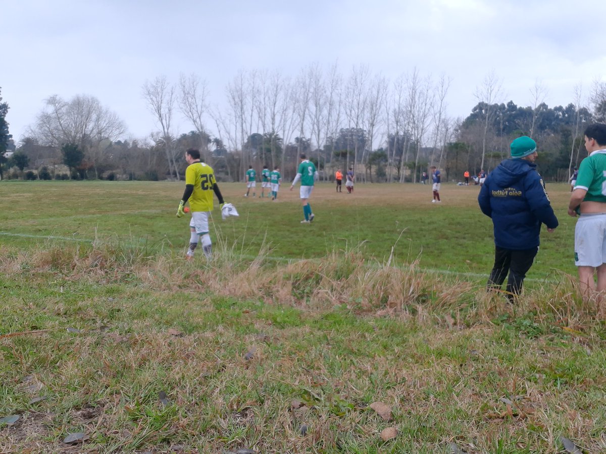 SAFAPRESENIOR's tweet photo. Final del primer tiempo, es empate a uno en el Pque. Taborin.
#VamoLaVerde https://t.co/PZKZkA2pek