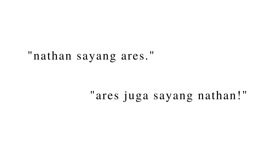 deuseino's tweet photo. ANCOL.
jenle local alternative universe.
—

"hanya menyeritakan kisah nathan bersama ares di hari bahagia mereka."

[https://t.co/gmXJ73LPbS]

—
© AYLINVERSE || #ADIKAFESTIVAL https://t.co/ihiAxKM8Ow