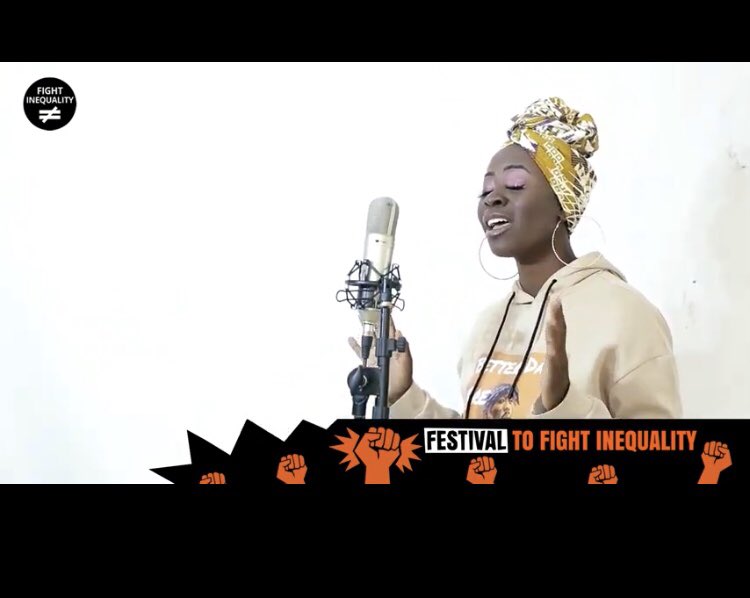 Educative music continues at the #FestivalToFightInequality2021 Concert with beautiful #Zambia vibes “It’s Not Fair” by <a href="/bflowmusic/">B'Flow</a> 
With <a href="/FightInequality/">#FightInequality</a> <a href="/JulianiKenya/">Juliani.ke 🇰🇪</a> @Wezi_heartsound <a href="/iampilato/">Fumba</a>