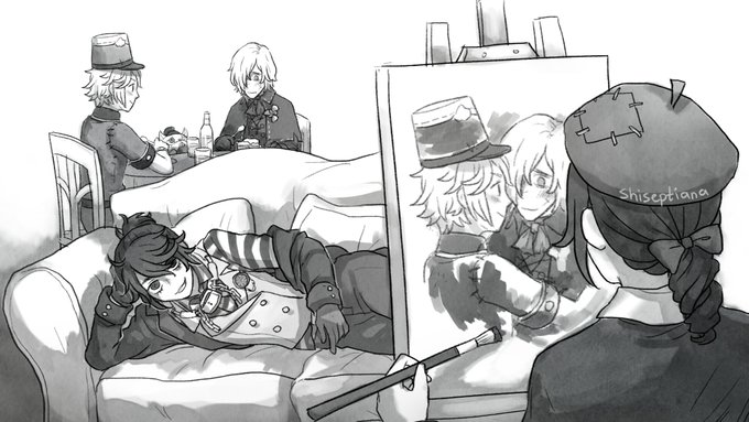 when BF is hot but OTP is life
#IdentityVfanart 
VALE組 
