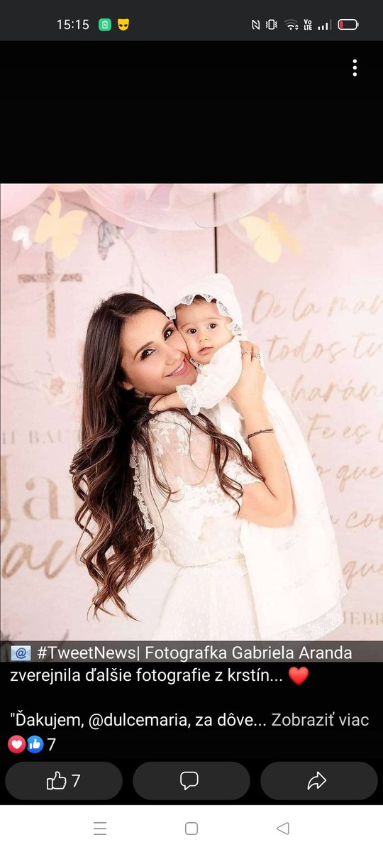 QeenDM's tweet photo. #NewsTweets | ¡María Paula pequeña en su primer día maravilloso!  ¡HA SIDO BAUTISMADO!  FELICIDADES @DulceMaria ❤️😍 https://t.co/NqdRIezbxr