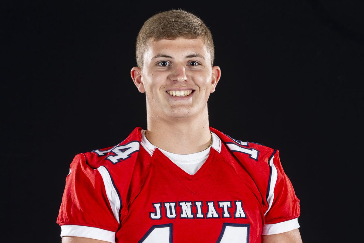 pennhsfootball's tweet photo. Triple-threat quarterback Jacob Condo has Juniata football thinking big again https://t.co/eNi1Wgj7vz https://t.co/PQPqZpiEwK