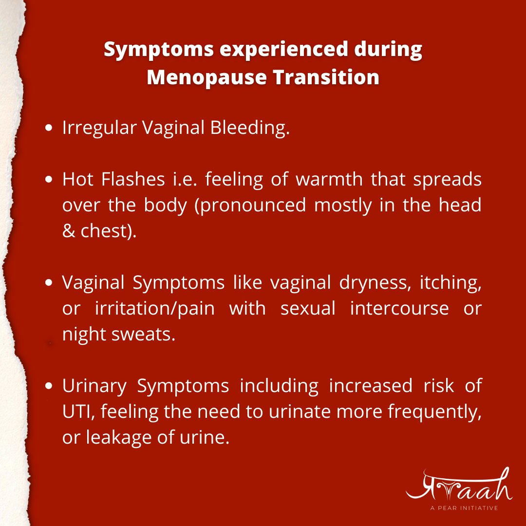 project_pravaah's tweet photo. After decades of cramps and cravings, spending the rest of your life without a monthly period might be a welcome change. But getting to that phase means going through menopause.
Here is all about menopause you need to know! Check post!
#Menopause
#LetsTalkMenses
#ProjectPravaah https://t.co/Imq6q53kWu