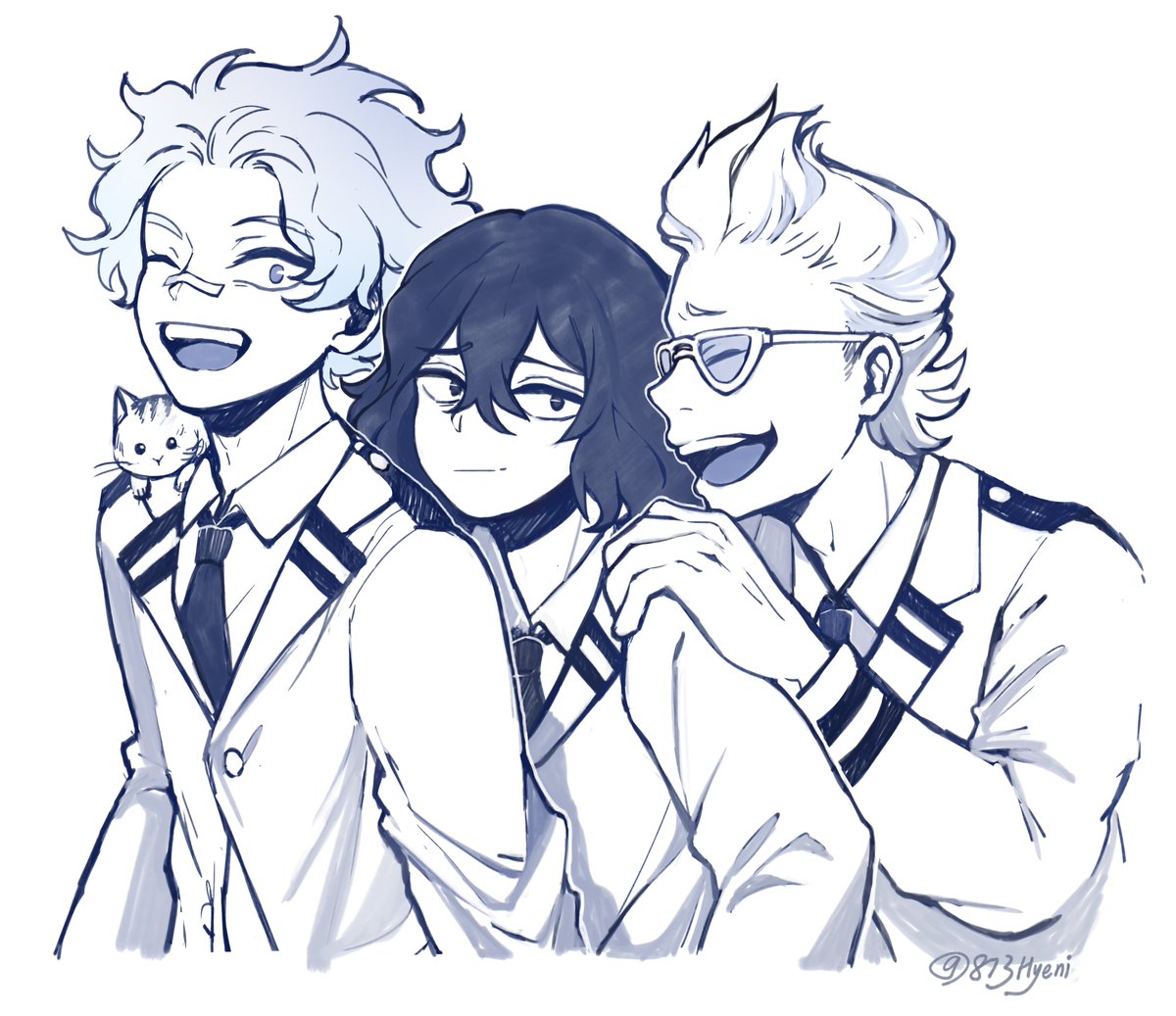 ヒロアカ ボドゲ 三馬鹿 緑谷出久 2/A 相澤消太 山田ひざし 白雲朧 A組の三馬鹿 yuri - Illustrations ART street