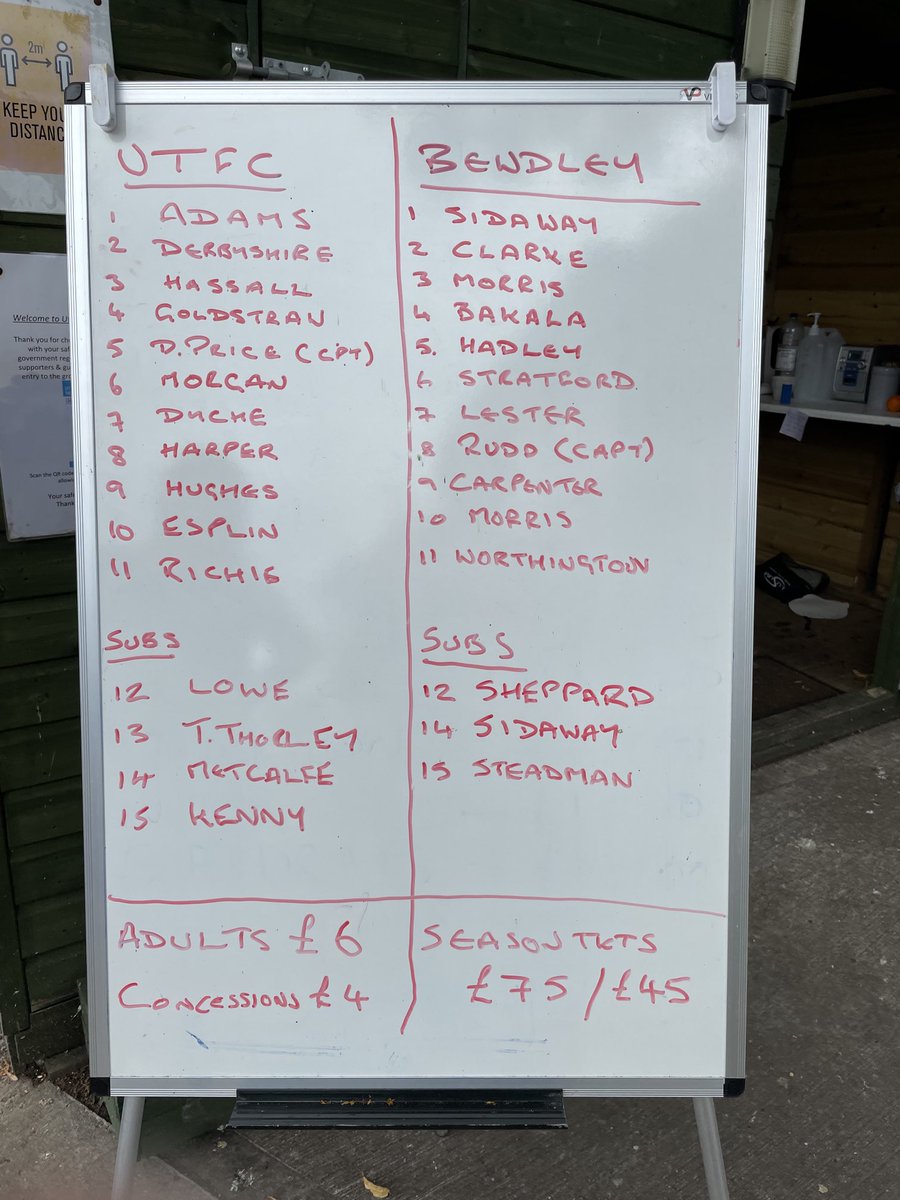 UTFC vs ⁦<a href="/BewdleyTownFC/">Bewdley Town FC</a>⁩