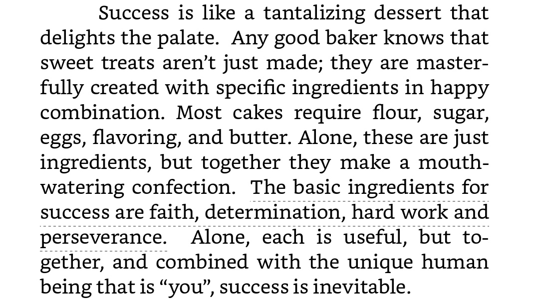 ngangue_robert's tweet image. Ingredients for success