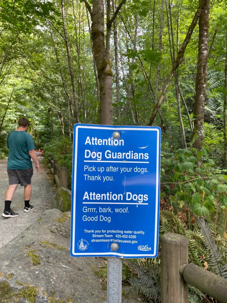 love when signs are in multiple languages, so inclusive 🥰