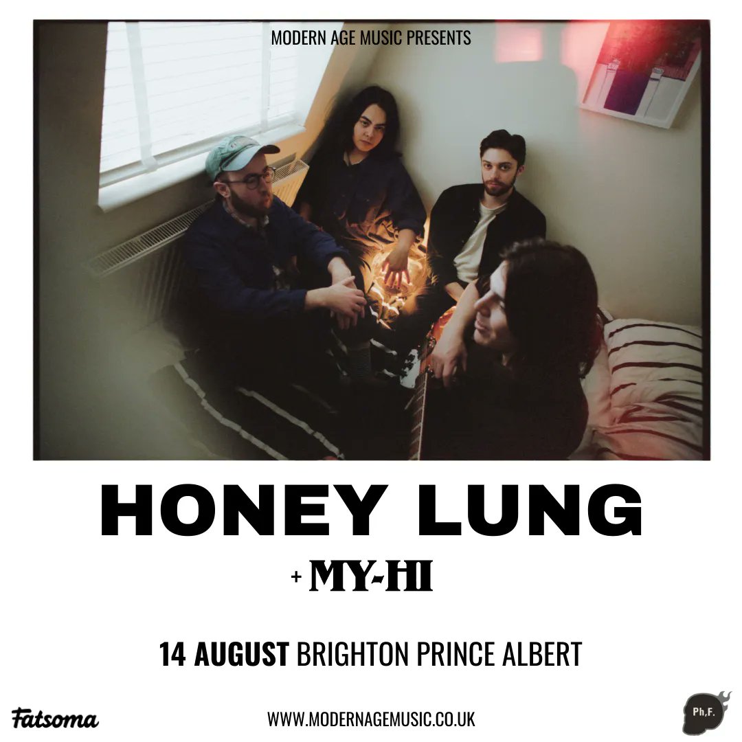 🚨TONIGHT🚨
Playing the last show of our mini tour tonight at The Prince Albert, Brighton with special guests <a href="/myhiband/">MY-HI</a>. Bring your friends, it's gonna be a loud one ✨ Tix in bio 👉
