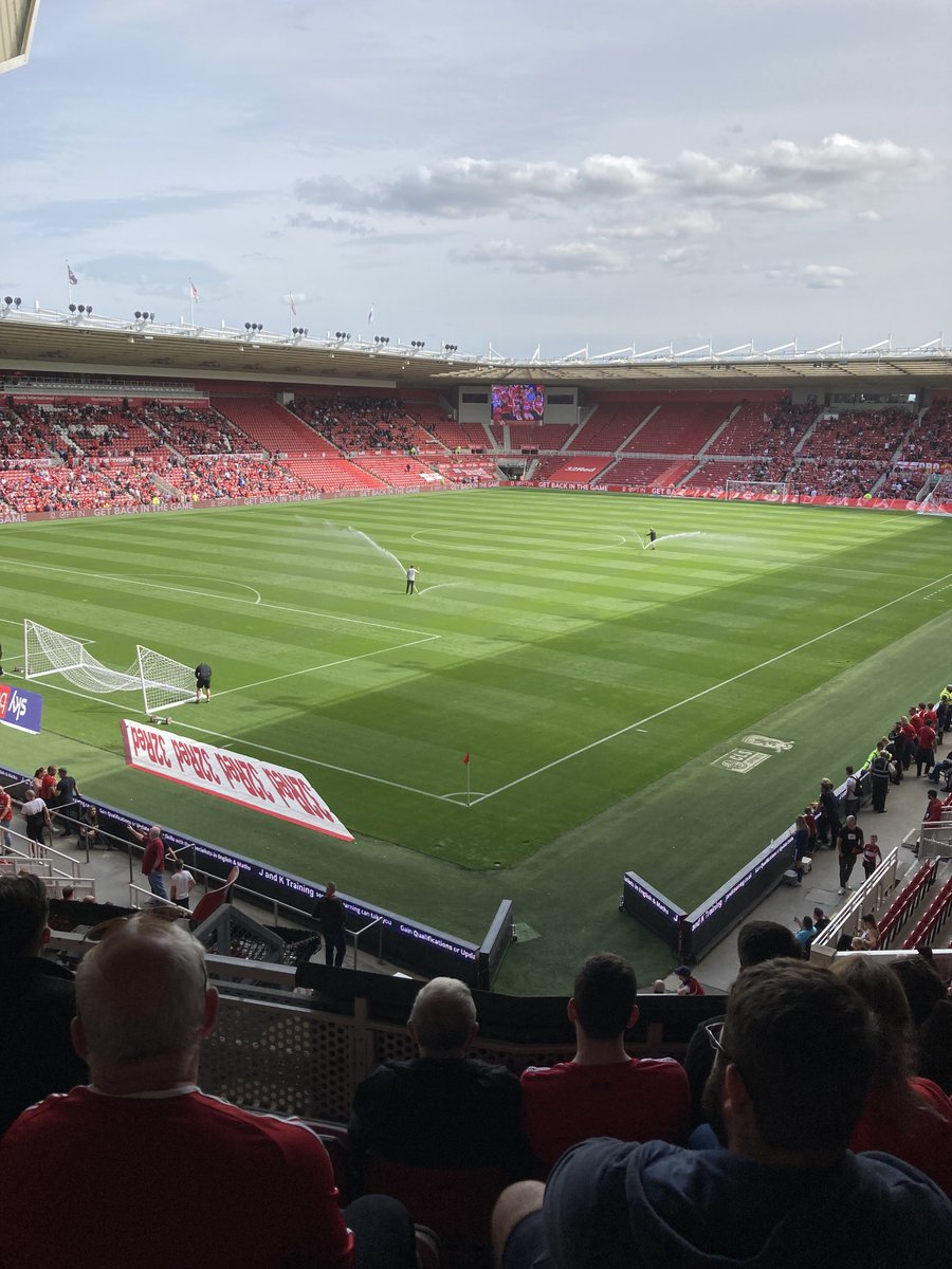 Good to hear The Power Game in the build up ⁦<a href="/Boro/">Middlesbrough FC</a>⁩ first home game of the season! Hope the legendary Voice of Ayresome Park Bernard Gent heard it listening at home ⁦<a href="/BBCTeesSport/">BBC Sport Tees</a>⁩