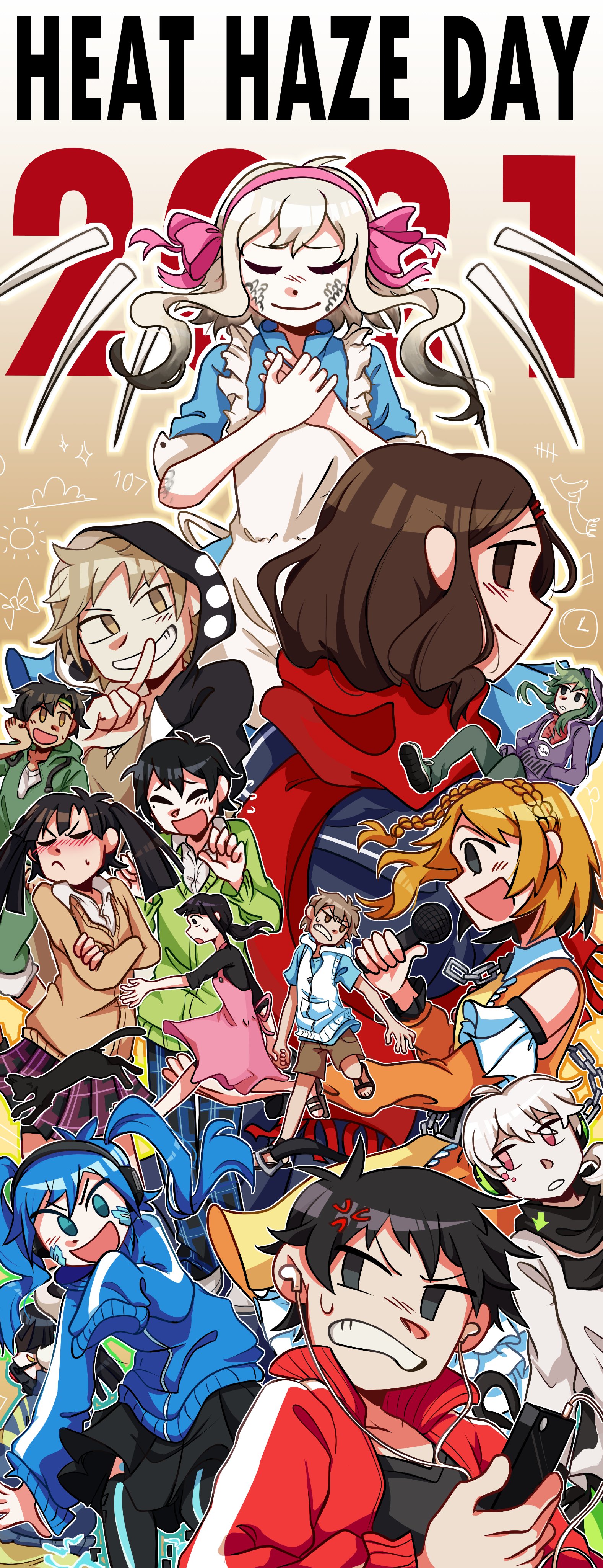Ac Happy Heat Haze Day カゲロウデイズの日 カゲプロ10周年 Click For The Full Image T Co Yaaimlwinl Twitter