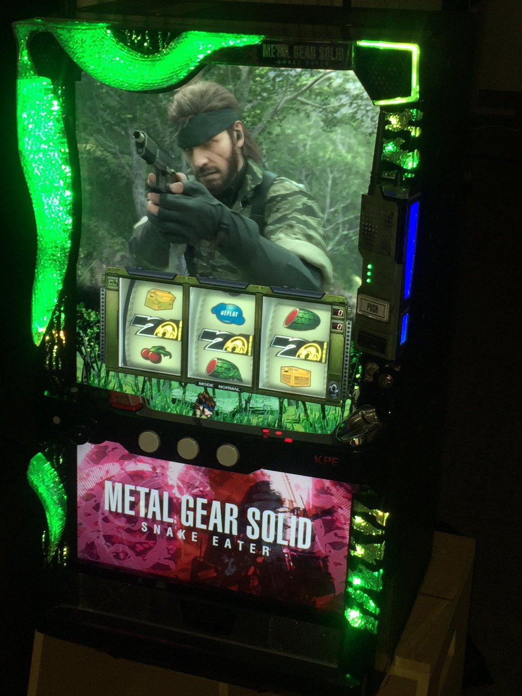 Gorgeous Metal Gear Solid 3 Slot Machine Continues to Break Hearts -  GameSpot