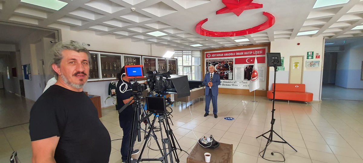 Adıyaman AİHL olarak DÖGM'nün düzenlediği #dogmbasariliornekler Proje yarışmasında ilimizi temsil edecek olan okulumuzun video çekimleri tamamlandı.Tahir Beye, Bahadır Beye çok teşekkürler. 
<a href="/yilmaznazif/">Nazif Yılmaz</a> <a href="/ugur_tecir/">Uğur Tecir</a>
<a href="/meb_dinogretimi/">MEB Din Öğretimi Genel Müdürlüğü</a> <a href="/dogm_arge/">DÖGM ArGe ve Projeler</a>
<a href="/mahmutcuhadar4/">Mahmut Çuhadar</a> <a href="/HakanGonen06/">Hakan GÖNEN</a>