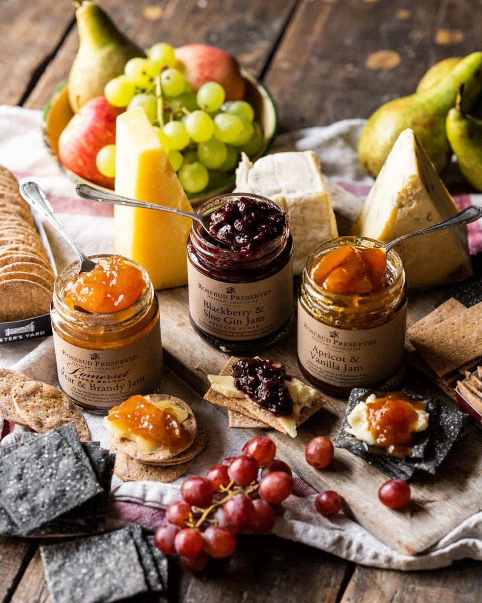 Together with <a href="/PetersYard/">Peter's Yard</a> and <a href="/NealsYardDairy/">Neal's Yard Dairy</a> we are giving you the chance to win all the crackers, cheese and jam from our 'perfect pairings' article - ow.ly/gaax50FQkXO 

For a chance to WIN visit Rosebud Instagram ;
ow.ly/40ro50FQldP

#rosebudpreserves #cheese #win
