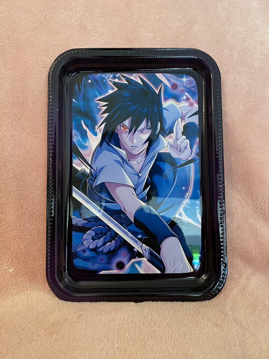 MaraJane_Crafts's tweet photo. $28 Sasuke Rolling Tray #Sasuke #SasukeUchiha #Naruto #SasukeRollingTray #NarutoRollingTray #Anime #AnimeRollingTray #RollingTray #Sakura #SakuraHaruno #Tray #RollingTraySet #NarutoEdits #NarutoFamily https://t.co/mBvh3gaThb
