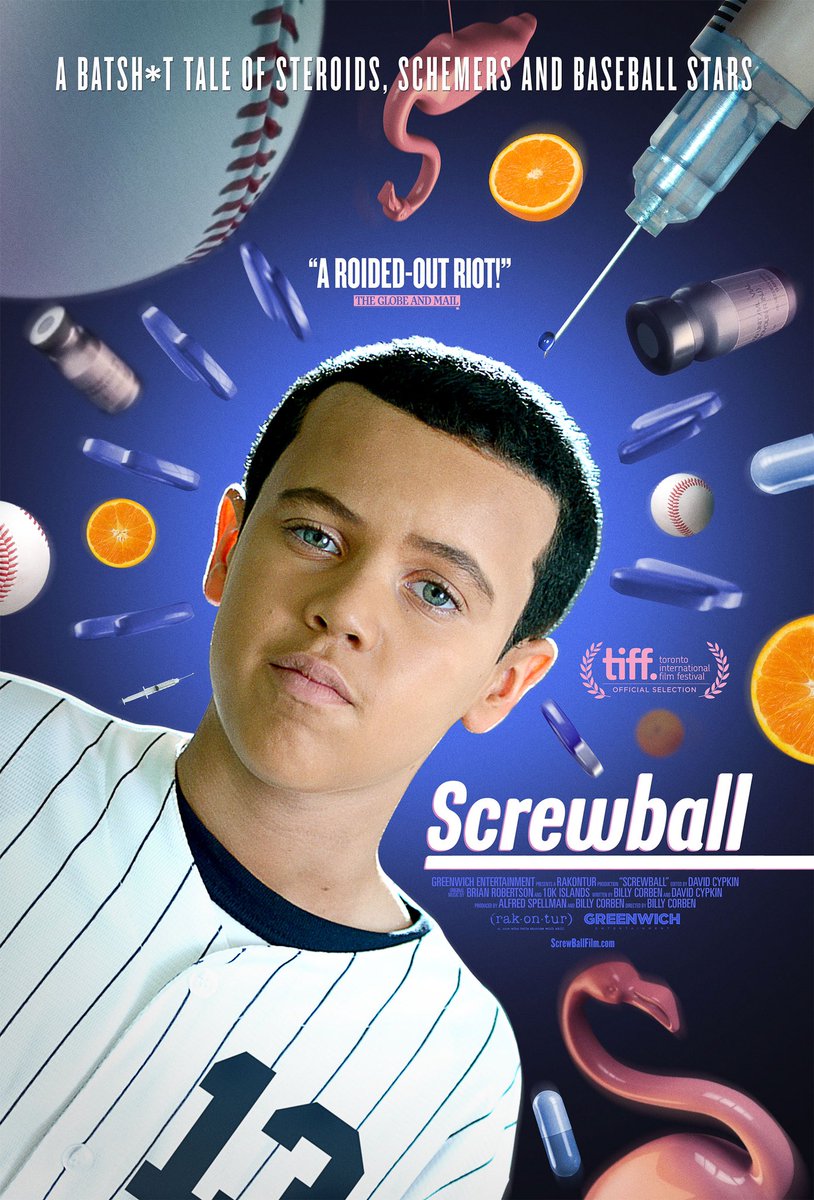 Just finished <a href="/ScrewballFilm/">Screwball</a> fascinating documentary about the steroid scandal in MLB. Great rec <a href="/KevinWeiss_/">Kevin Weiss</a>   I am most shocked that Arod is so close with MLB today and announcing games for ESPN, not to mention he is no good as a commentator.