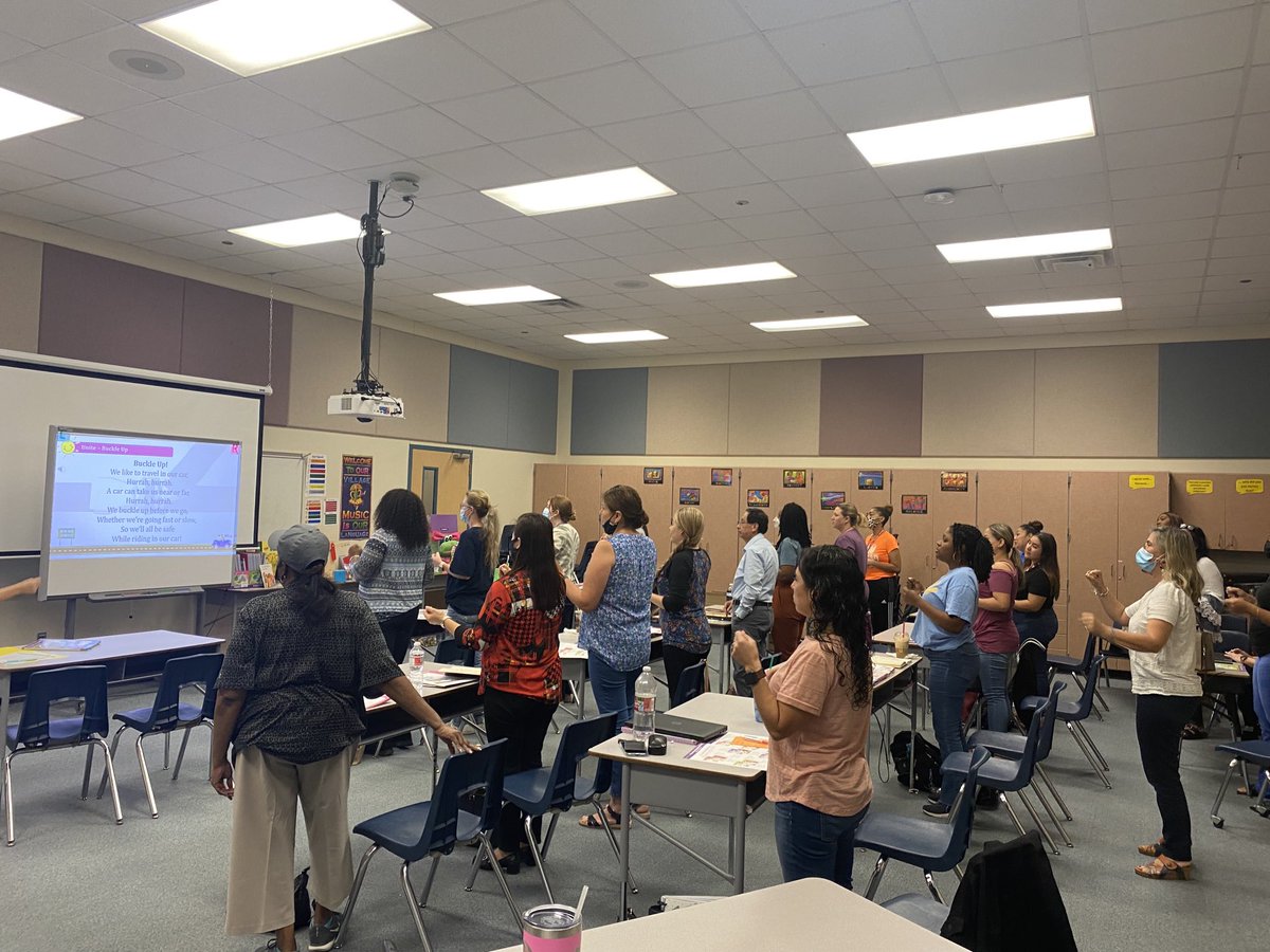 Dedicated Pre-K teachers attending Saturday PD to better serve their students! #prekrocks ⁦@FrogStreet⁩ ⁦@SpringISD_Curr⁩