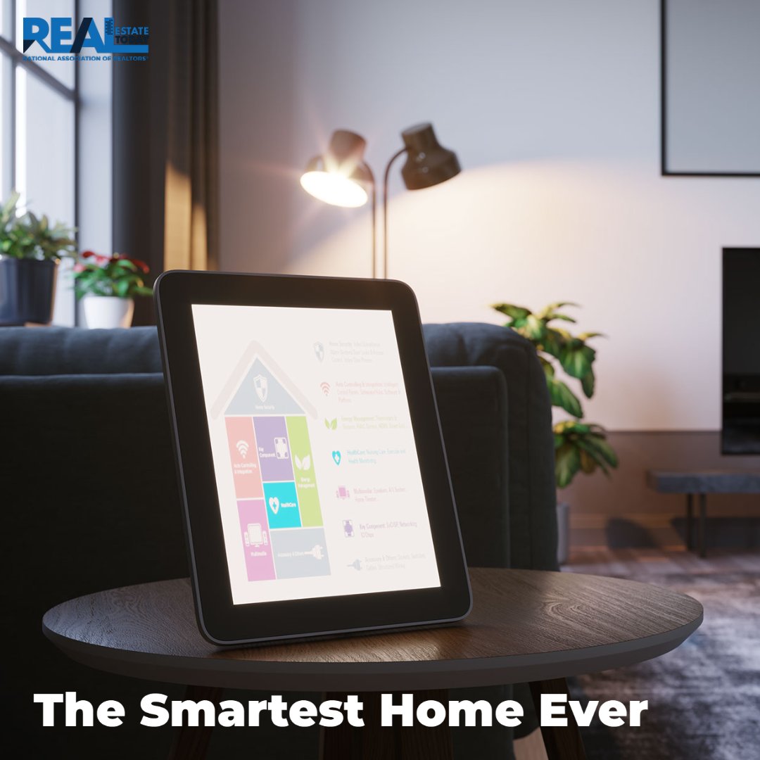 Smart home technology not only provides safety for your clients, it can also reduce their utility bills and create a more sustainable home. Find out more on <a href="/RETradio/">Real Estate Today</a>: ow.ly/vfJV50FQN6U

#RealEstate #RealEstateTips #SmartHome