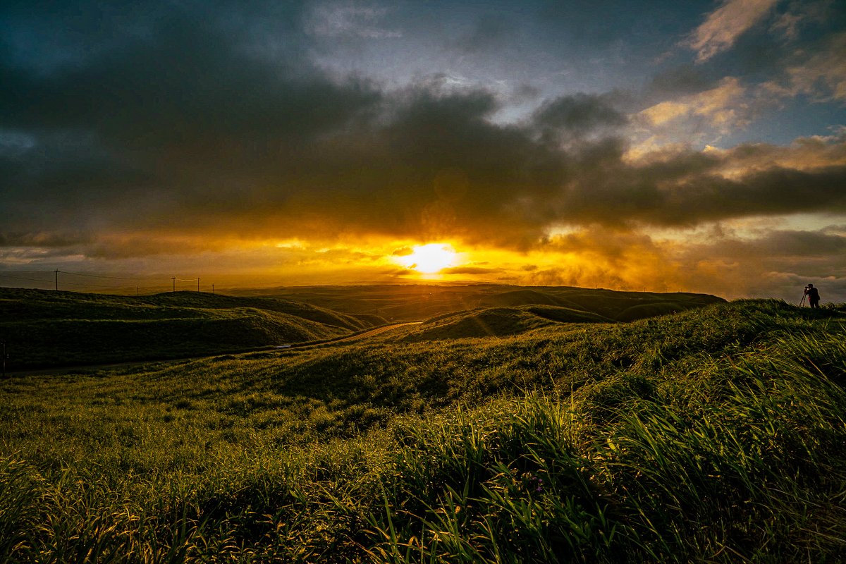 Yoshi 去年の今頃の阿蘇 阿蘇 大観峰 日の出 朝日 東京カメラ部 Tokyocameraclub