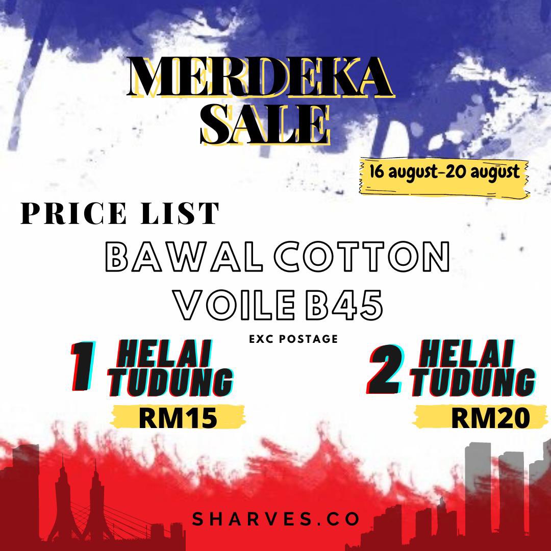 naylyinasri's tweet photo. @azwanieysalleh Thankyouu 🤩🤩

Merdeka sales coming through!!!

Due to celebrating our upcoming,independence day of  malaysia,we would like to give u a #merdekasales to our hijababies!

what are u waiting for??Grab fast,while stock last😉 https://t.co/NAhTlMCixI