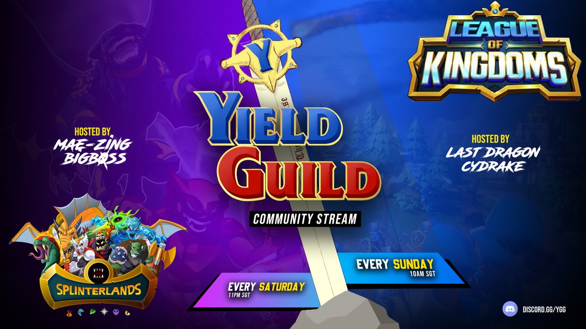 Wanna learn how to play @splinterlands and @LeagueKingdoms? 🧑‍🎓 Come and  join us every week while we hang out and get deeper into these games! 🎮  See you on our official Discord
