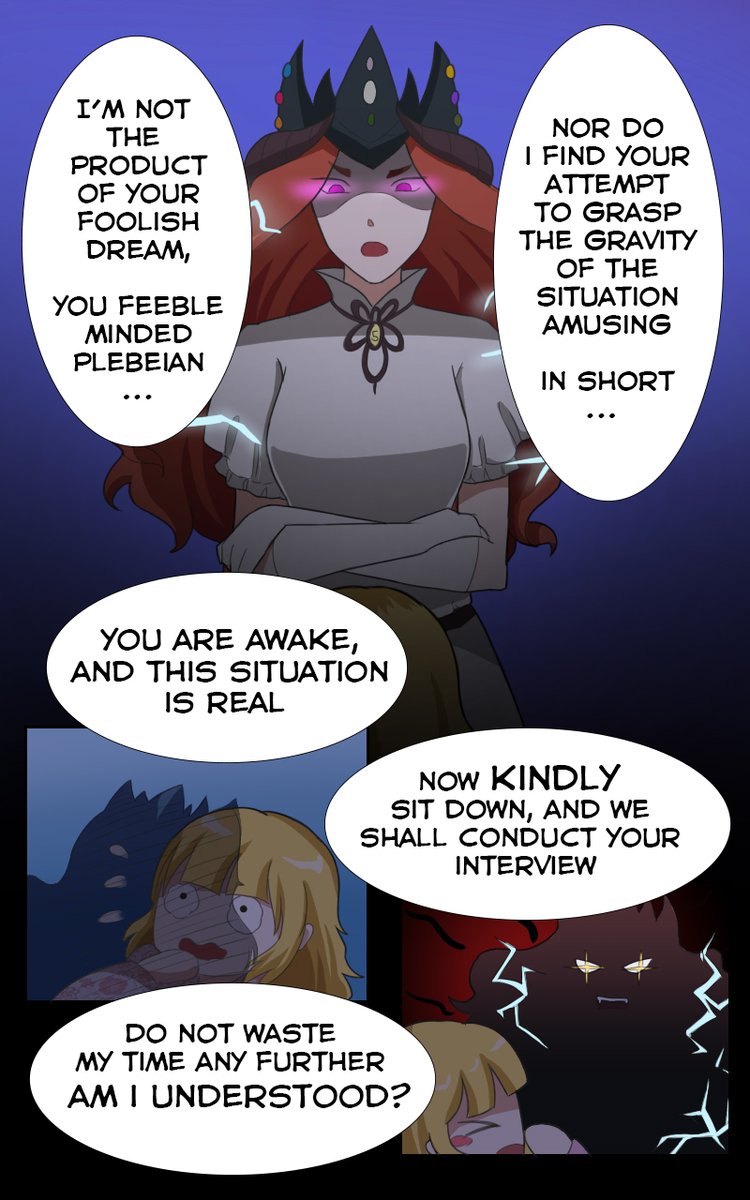 Crescentverse's tweet photo. Meant to post this yesterday, but got busy. Here is the next fun page of the Maid Chronicles!
#clarity #maid #maidchronicles #madeline #bewareclarity https://t.co/659K2R5FKB