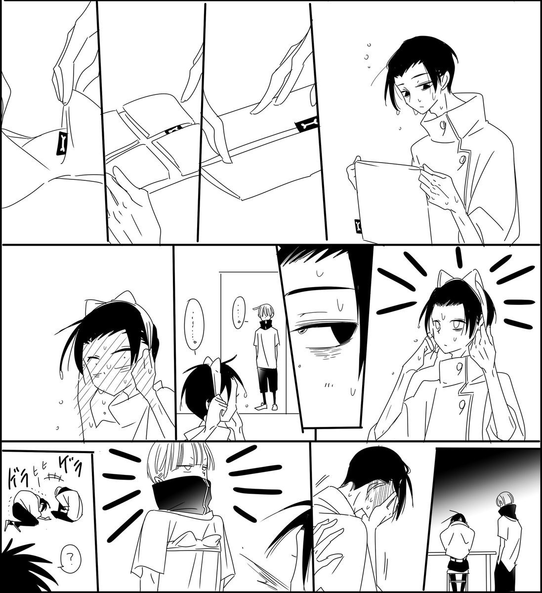 「猫」
#乙棘版ワンドロワンライ
寝起きの乙先輩絶対謎の行動してそうと思ってる。 