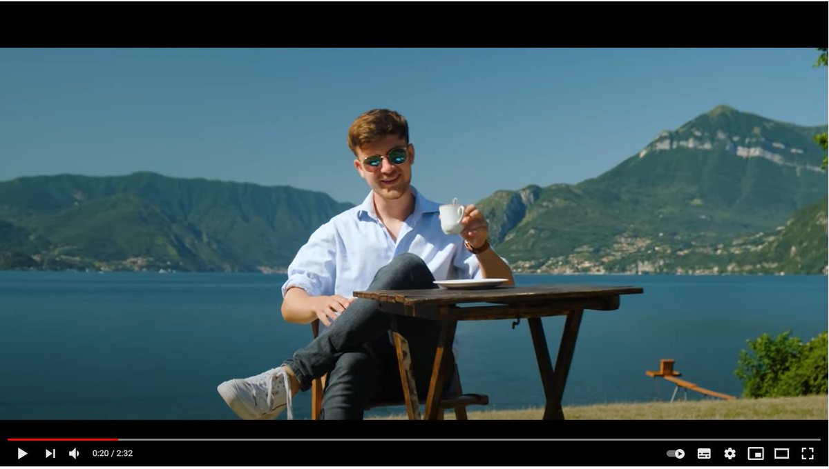 G.A.B - Good Life 🌹 [Official Music Video] youtu.be/ETPYvZdjr88 via <a href="/YouTube/">YouTube</a>  | #LakeComo #Italy #Inspirational #positive #music #song