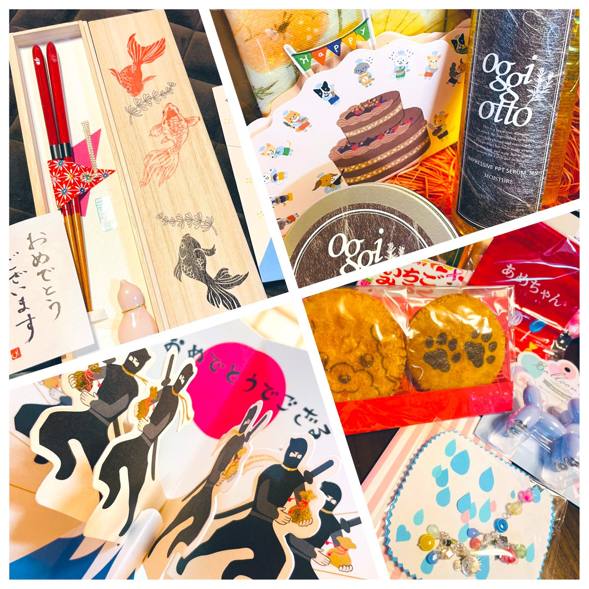 今頃になってしまったんですが、誕生日の時にプレゼント送ってくださった方有難うございました!気合いでのりきれ、みたいな感じで仕事してた時だったからめちゃくちゃ嬉しかったです〜😭✨ 