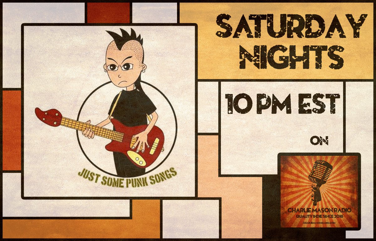 โโ๐ธโ๐๐๐ผ ๐๐ธ๐๐โ โ๐ธ๐ป๐๐ (@charliemasonva) on Twitter photo Our final show of the night starts in 30 minutes on charliemasonradio.com
<a href="/mickfletcher1/">mick fletcher</a> is coming your way from the UK for a killer new episode of Just Some Punk Songs.
Tune in & let's bring real radio back on the world-famous Charlie Mason Radio! Our final show of the night starts in 30 minutes on charliemasonradio.com
<a href="/mickfletcher1/">mick fletcher</a> is coming your way from the UK for a killer new episode of Just Some Punk Songs.
Tune in & let's bring real radio back on the world-famous Charlie Mason Radio!