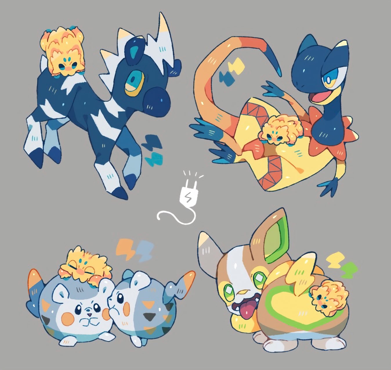 シノ ポケモン の からだに くっついて せいでんきを すいとる じぶんでは でんきを つくることが できない T Co 9ir4ejaxov Twitter