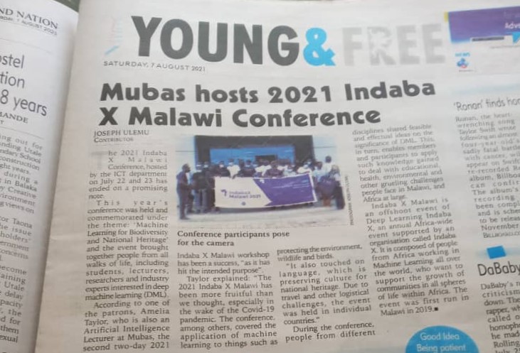 AT_poly_AI's tweet image. Indabax Malawi in the local newspaper

#malawi #mubas @mubasmw @DeepIndaba