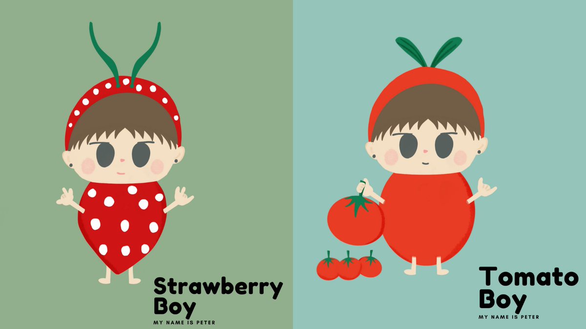 plolyqloy's tweet photo. NEW DROP 🙏🙏🙏🙏
ขอฝากน้องด้วยนะ 
"Strawberry Boy &amp; Tomato Boy"

Available on https://t.co/s0IipcKuWI
Discord https://t.co/Mk2pFx0Voy
#NFTCommunity #nftart #nftartist #NFTCollectables #NFTcute #NFTTHAILAND #NFTs #nftcollector #NFT  #NFTThaicommunity #NFTartist #NFTs https://t.co/qFTnRrAOCe