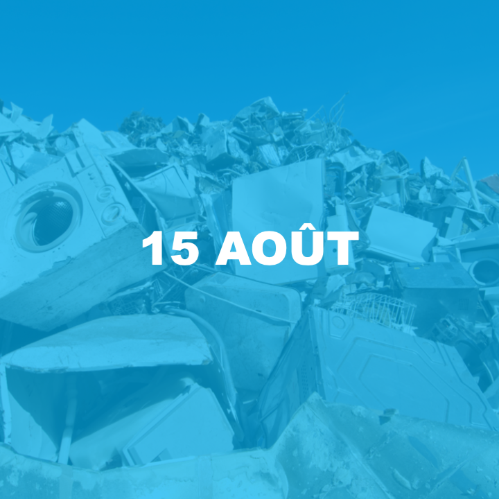 Sittomat's tweet photo. ♻️ INFOS DÉCHETTERIES ♻️

Les déchetteries du territoire seront fermées le 15 août.

Joyeux jour férié à tous ! 📆

#SITTOMAT #UnisPourLeTri #LeTriCestPourLaVie #Environnement #GestionDesDechets #GesteDeTri https://t.co/ZySrbq0CLc