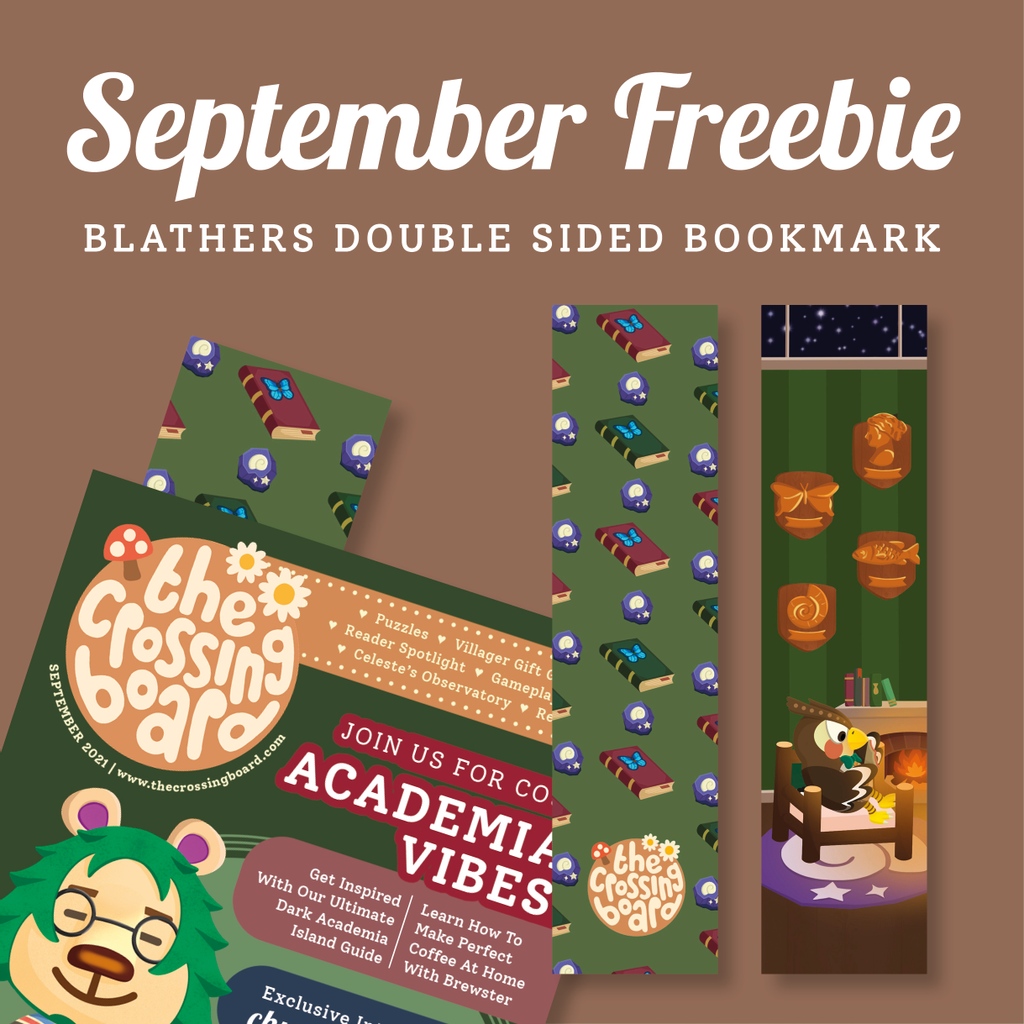 CrossingBoard's tweet photo. We're so happy to see you've been enjoying the August issue, folks! To keep the hype going, here is a reveal of next month's freebie and a little peek of the fanzine cover 😍 

Subscribe now to secure your copy! 
https://t.co/qEWbBIDmVe https://t.co/orig4OmPYC