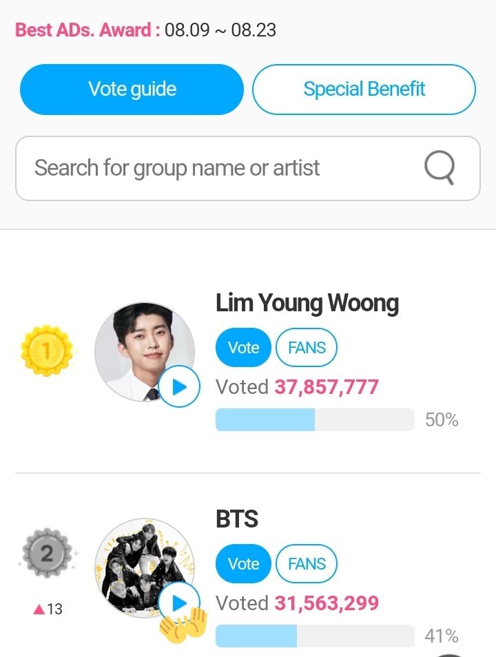 armyonce_team's tweet photo. 📢 TMA VOTING RESET

Do your daily tasks and start watching video ads to vote #방탄소년단 &amp; #트와이스 in the following categories! 

#BTS:
Best ADs Award (FOCUS- last round)
#TWICE:
Choice Artist (🥅top 20)

@BTS_twt @JYPETWICE https://t.co/plh1FFpWg8