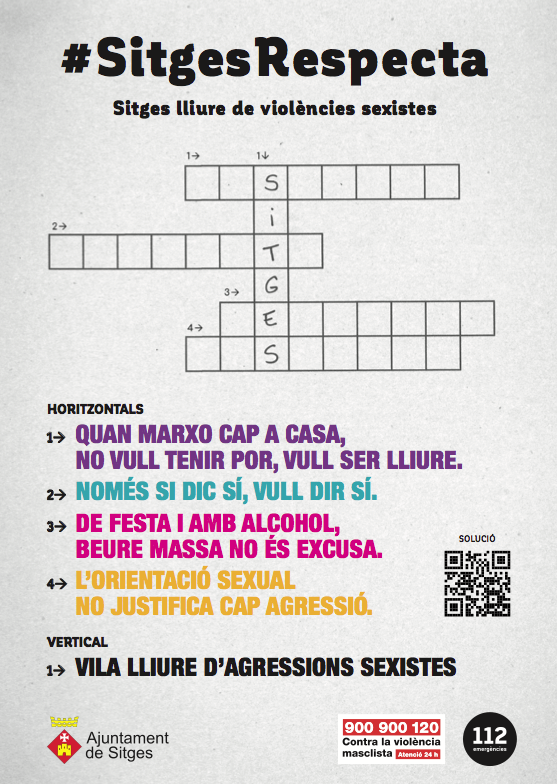 AjSitges's tweet photo. #Sitges, lliure de violències sexistes.
#SitgesRespecta https://t.co/eETTZxK7CV