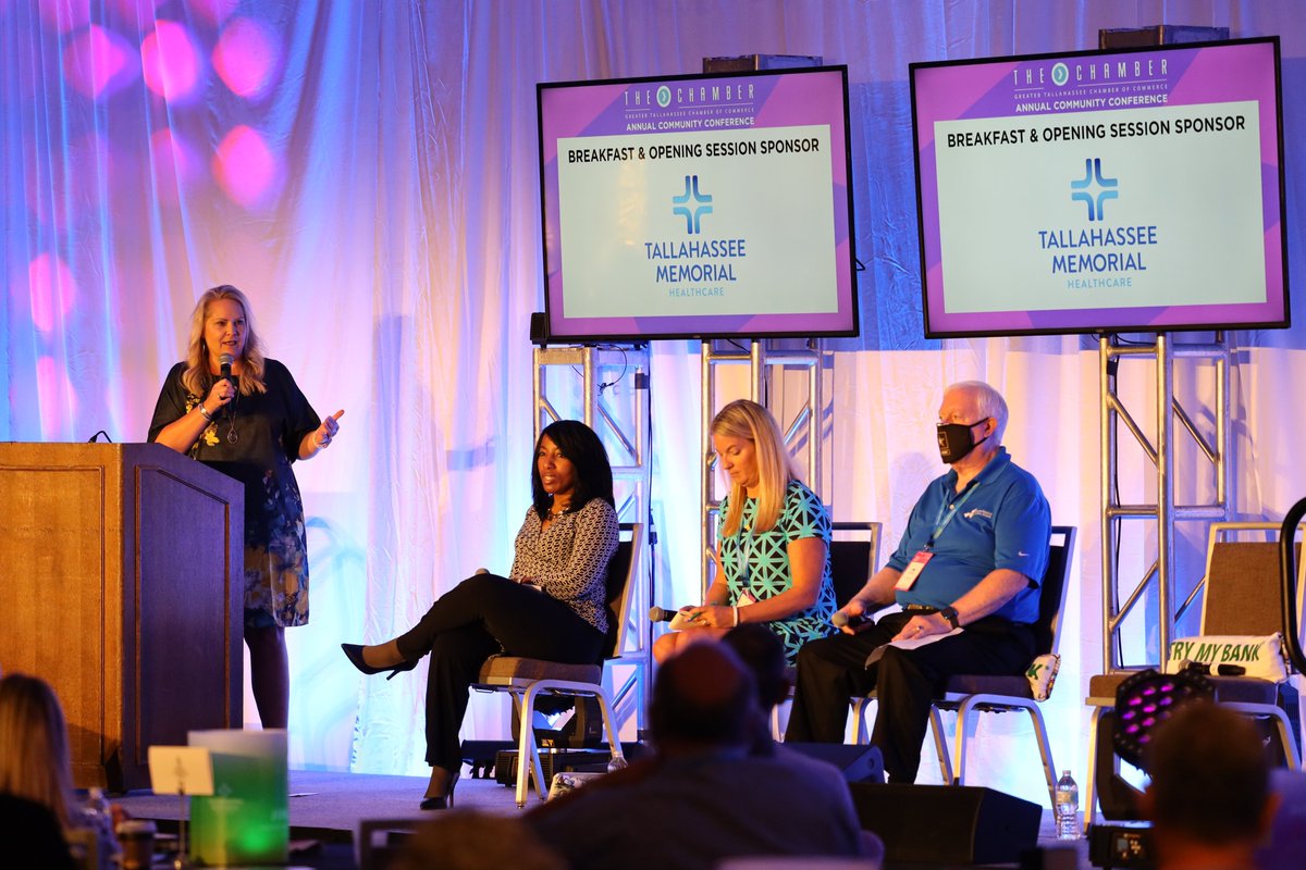 Our next panel is talking talent, led by <a href="/Moore_Agency/">Moore</a>'s <a href="/terrieard/">terrieard</a>. Our community needs more than 17,000 jobs by 2030 to remain competitive. We work closely alongside our talent, workforce and education partners to help shrink our local talent gap.